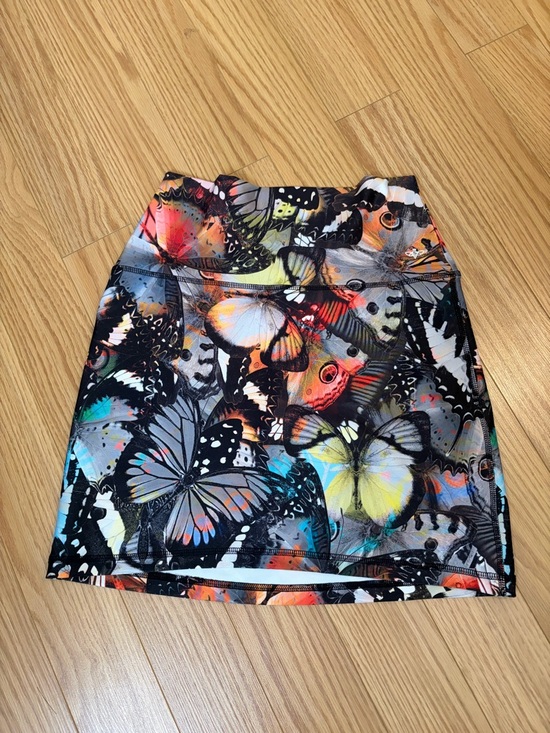 Dresses & Skirts - Bewilder Butterfly Print Mini Skirt
